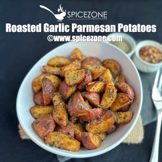 Roasted Garlic Parmesan Potatoes